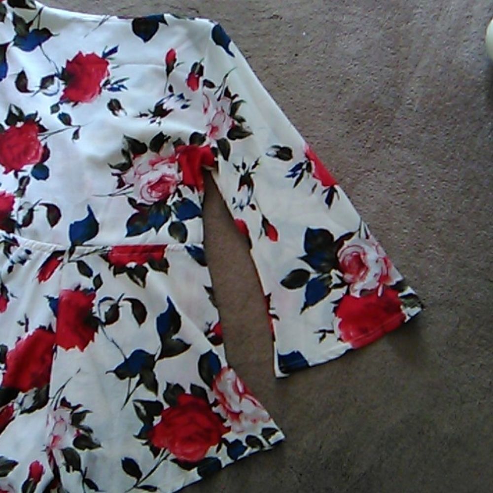 Romper With Roses - Picture 5 of 8